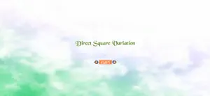 Direct_Square_Variation screenshot 1