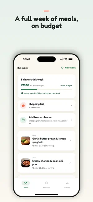 Bite - AI Meal Planner screenshot 1