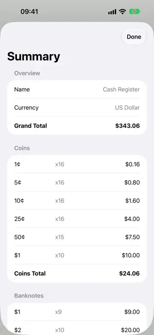 Cash Counter: Count Money screenshot 4