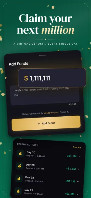 Monea - Manifest Daily Wealth screenshot 3