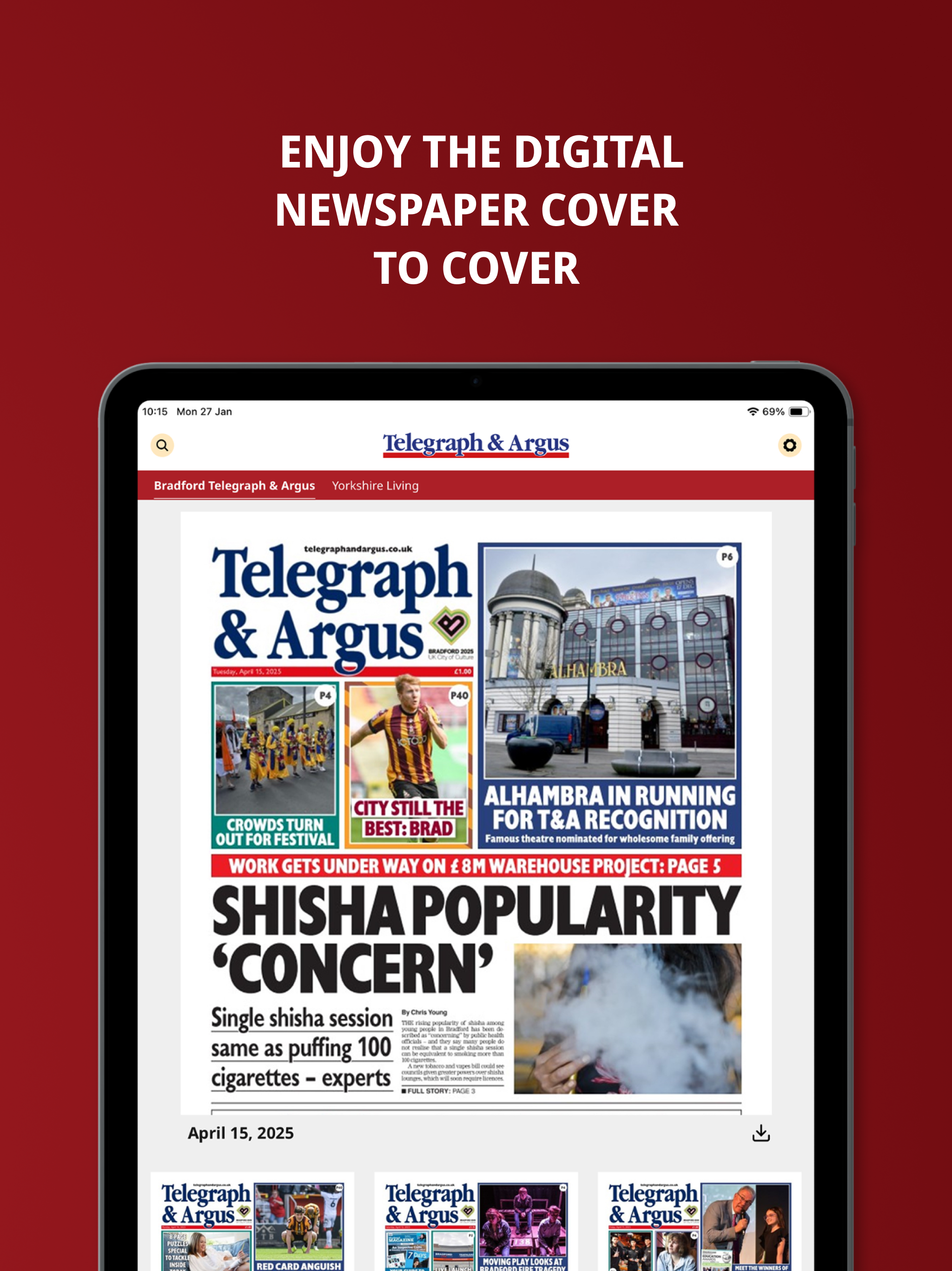 Bradford Telegraph & Argus screenshot 8