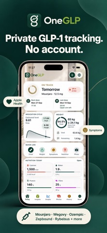 OneGLP: GLP-1 Tracker (GLPzy) Screenshot 1 of 10