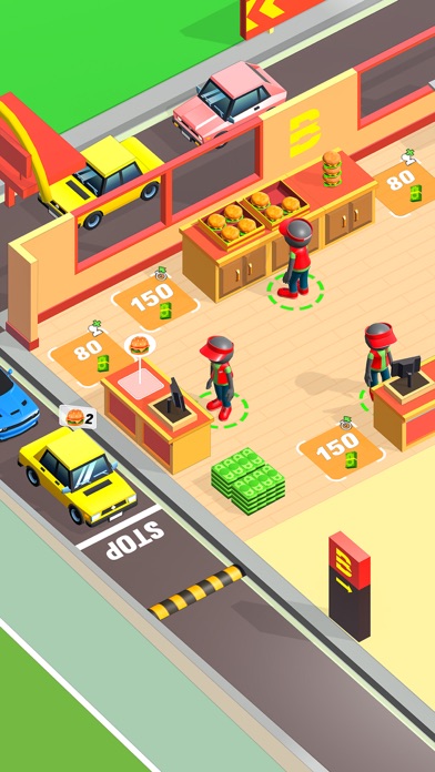 Idle Burger Shop Simulator 3D Screenshot