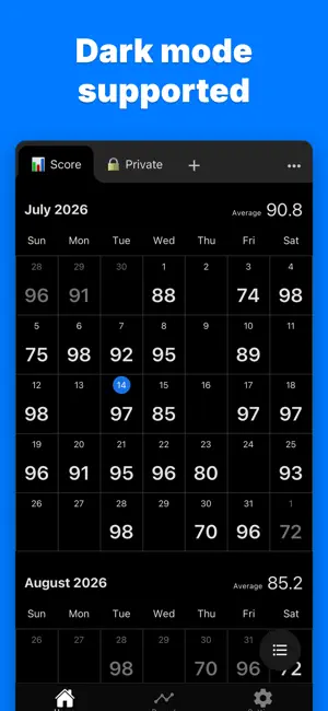 Score Calendar - Track Scores screenshot 3