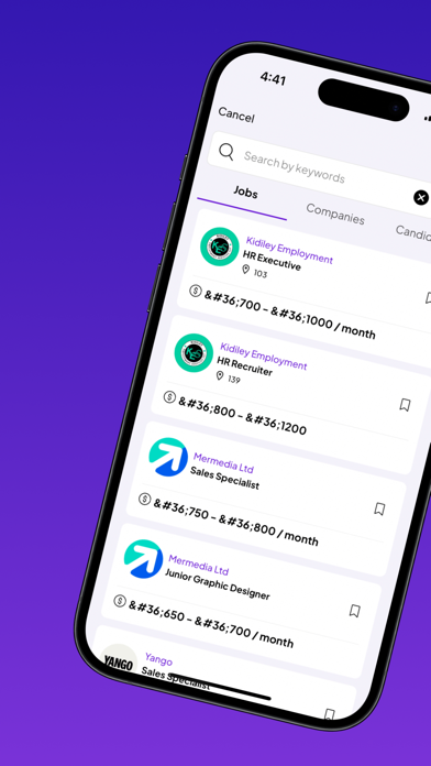 JobFii - Find Jobs by Map Screenshot