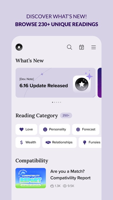 FORCETELLER - Astra Horoscope iPhone screenshot 7 - Entertainment app