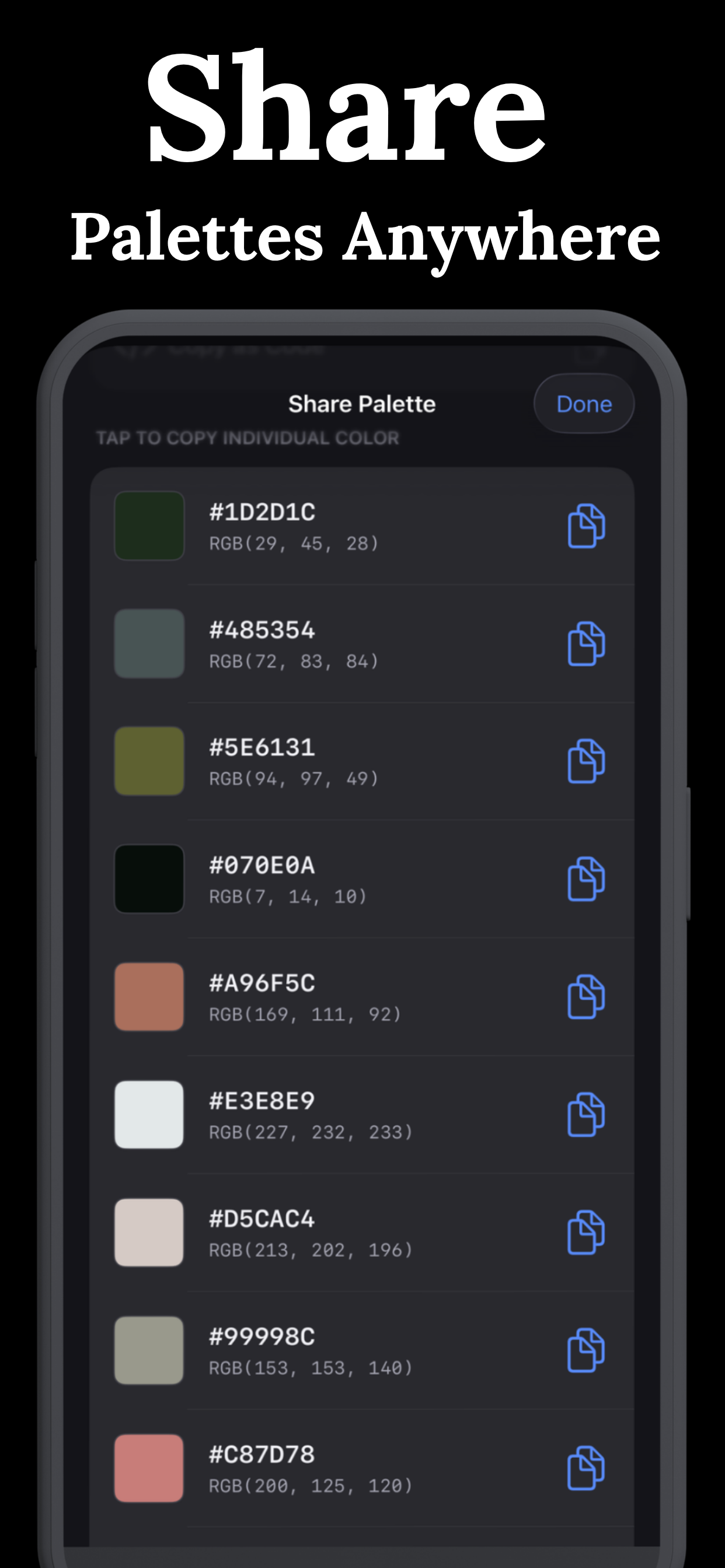 Color Picker from photos screenshot 7