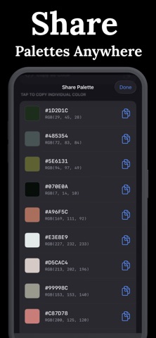 Color Picker 取色器 - 照片颜色识别器与配色 screenshot