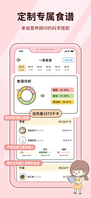 喵喵轻断食-科学食谱好身材 screenshot 2