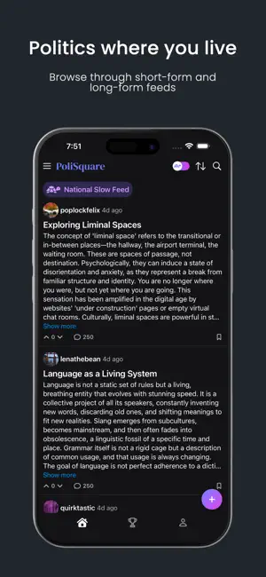 PoliSquare screenshot 1