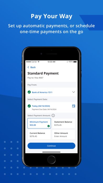 Credit One Bank Mobile Screenshot