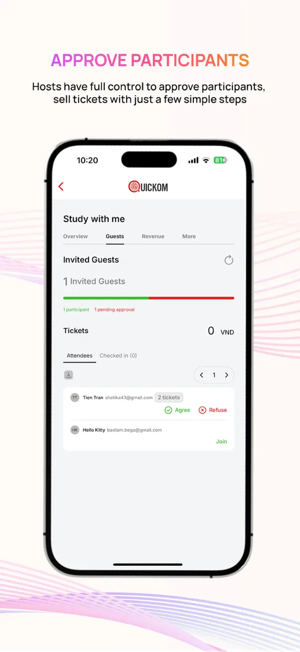Screenshot #3 pour Quickom
