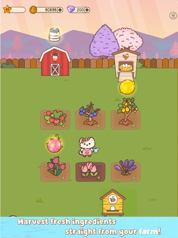 Cat Cafe:Restaurant Merge Game iPad screenshot