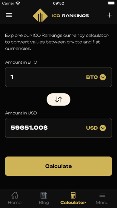 Ico Rankings Screenshot