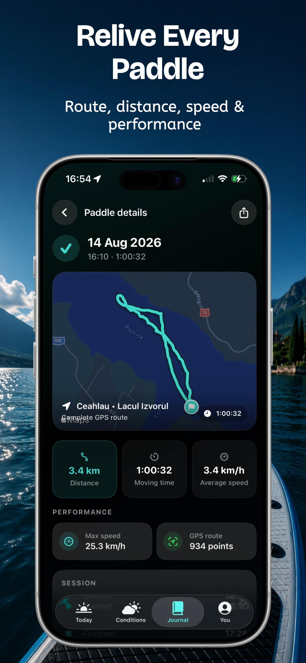 Paddle Tracker: SUP GPS screenshot 5