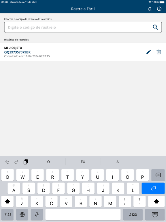Screenshot #4 pour Rastreia Fácil Correios