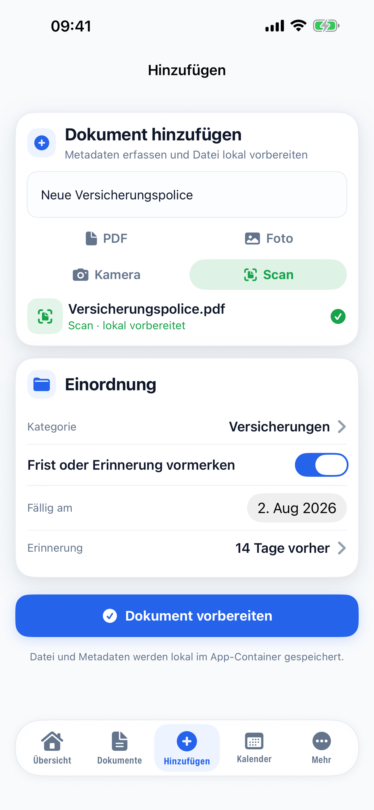 AlltagsOrdner screenshot 3