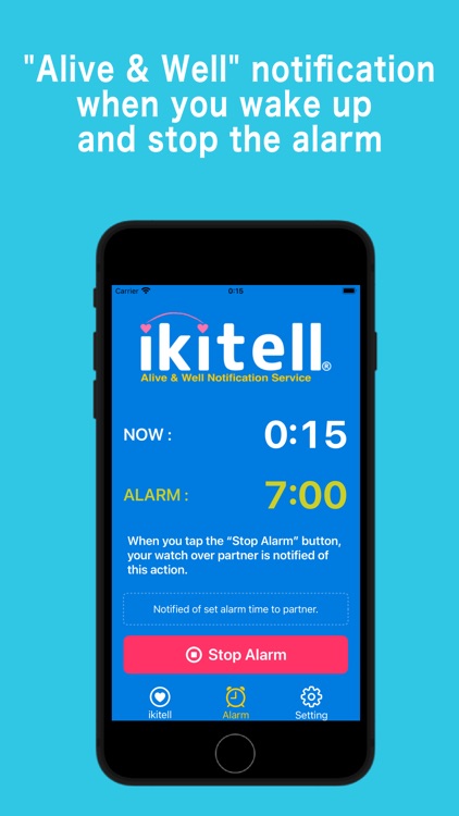 ikitell Alarm & Life Check-in