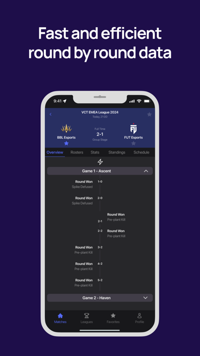 Scoutli - Esports Live Scores Screenshot