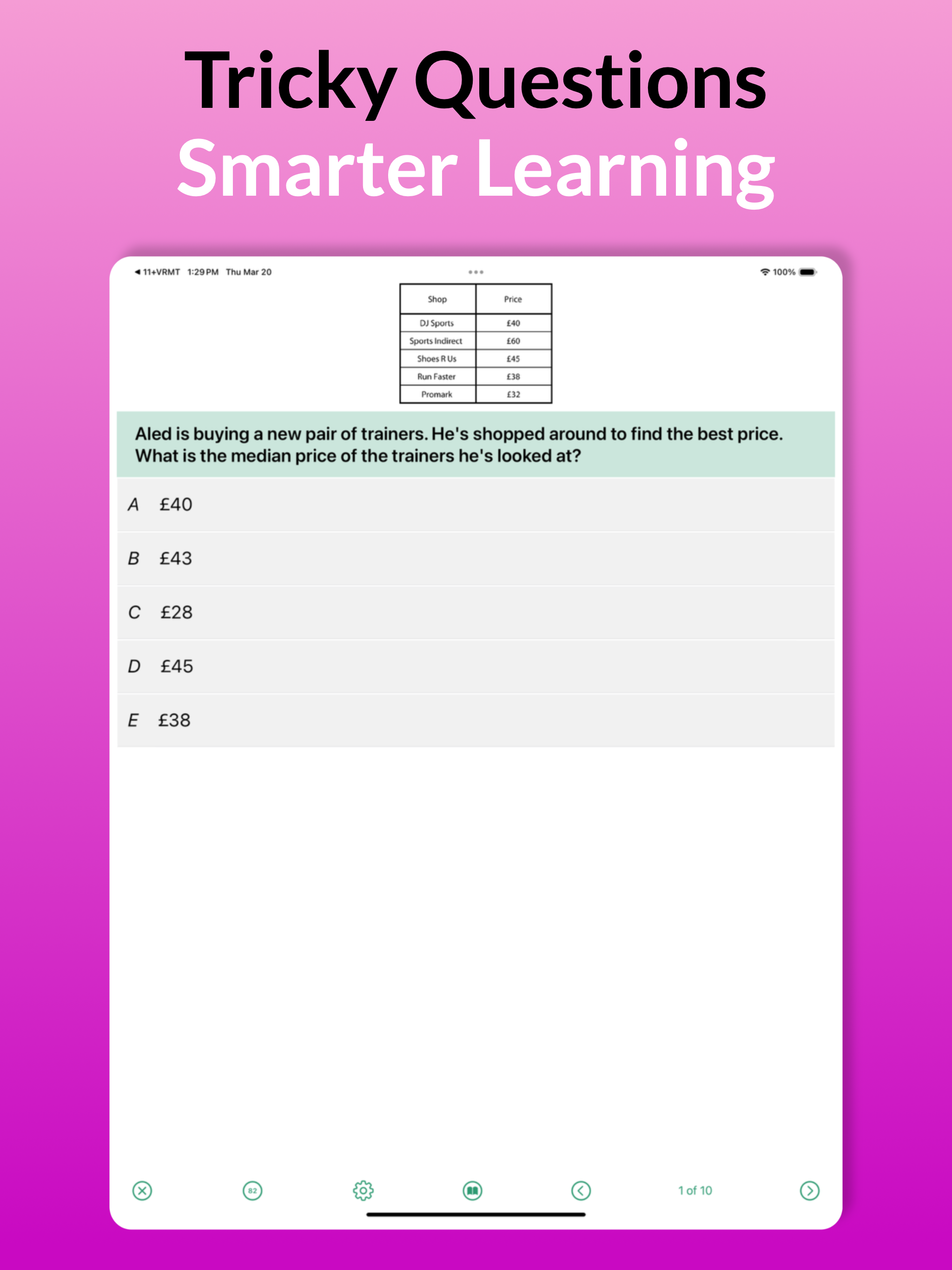 11+ Maths : Learn & Test screenshot 16