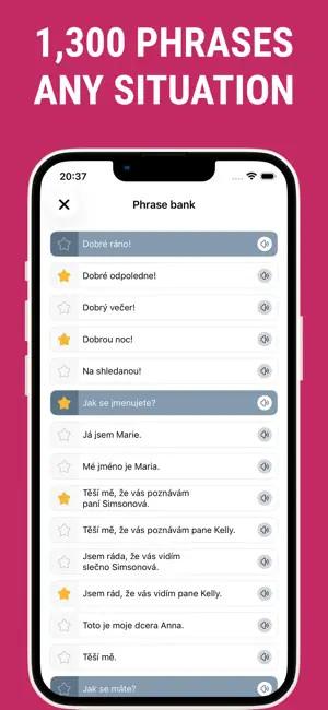 Learn Czech - conversation screenshot 4