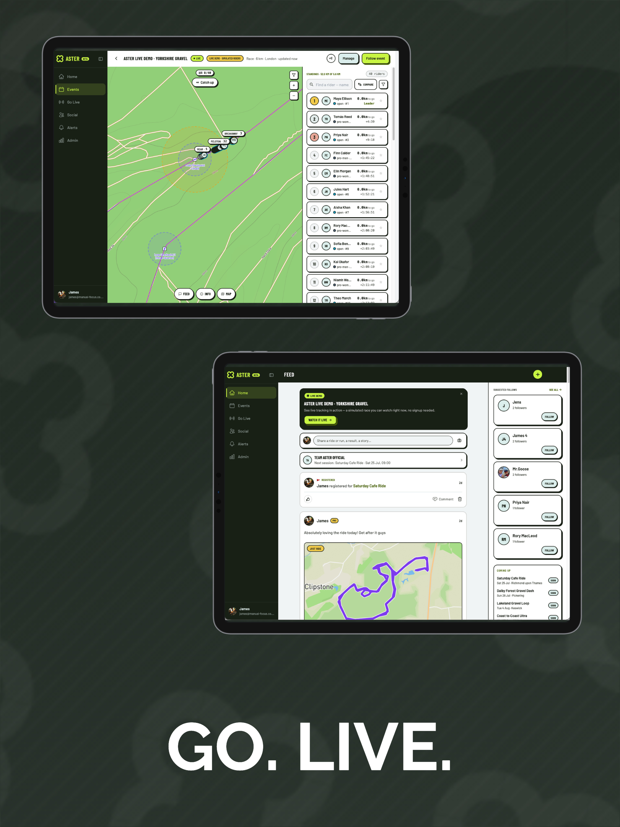 Aster - Live Track screenshot 6