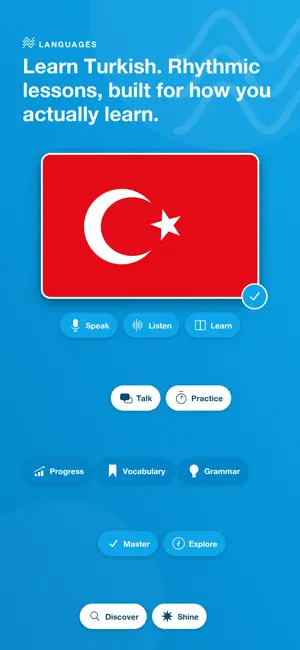 Learn Turkish - LingoWave screenshot 1