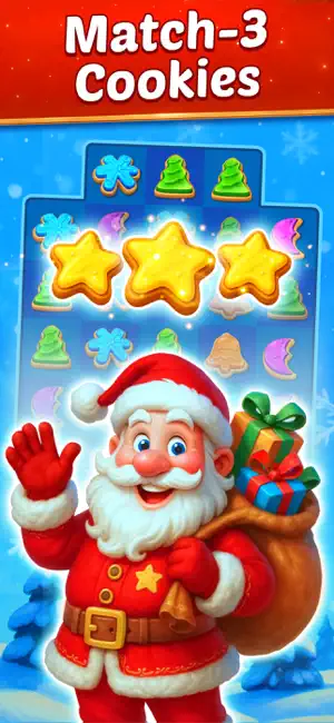 Christmas Cookie - Help Santa screenshot 1