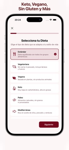 Menú IA: Planificador Semanal screenshot