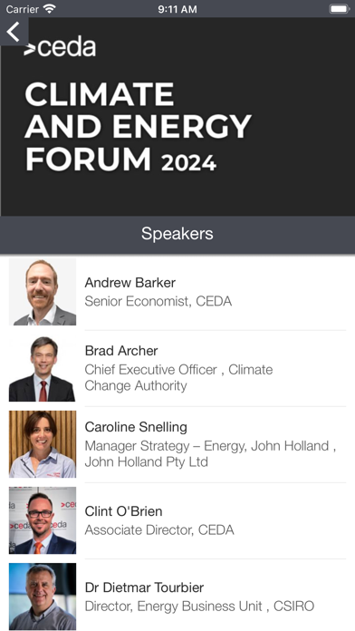 Screenshot #3 pour 2024 Climate & Energy Forum