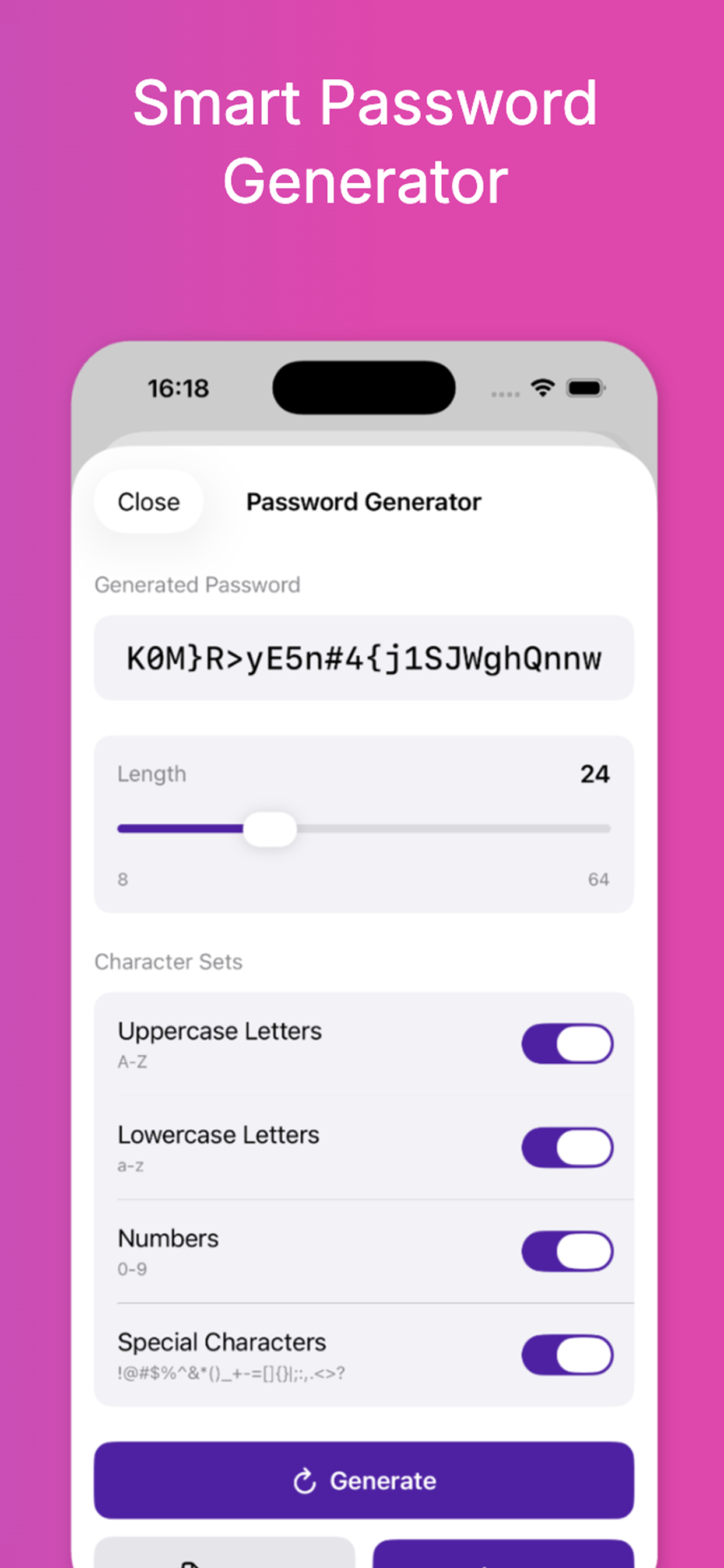 Vaultly - password manager screenshot 6