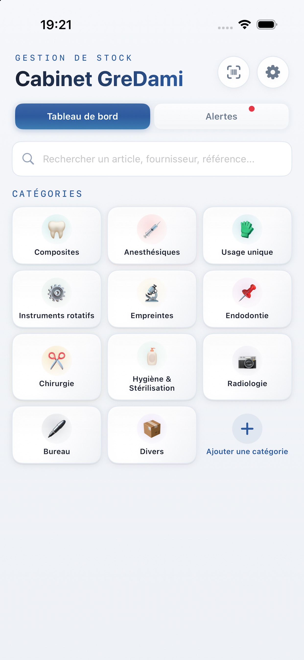 Screenshot 1 of CabiStock – Stock du cabinet