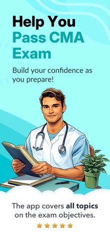 AAMA CMA Exam Prep 2026 iPhone screenshot