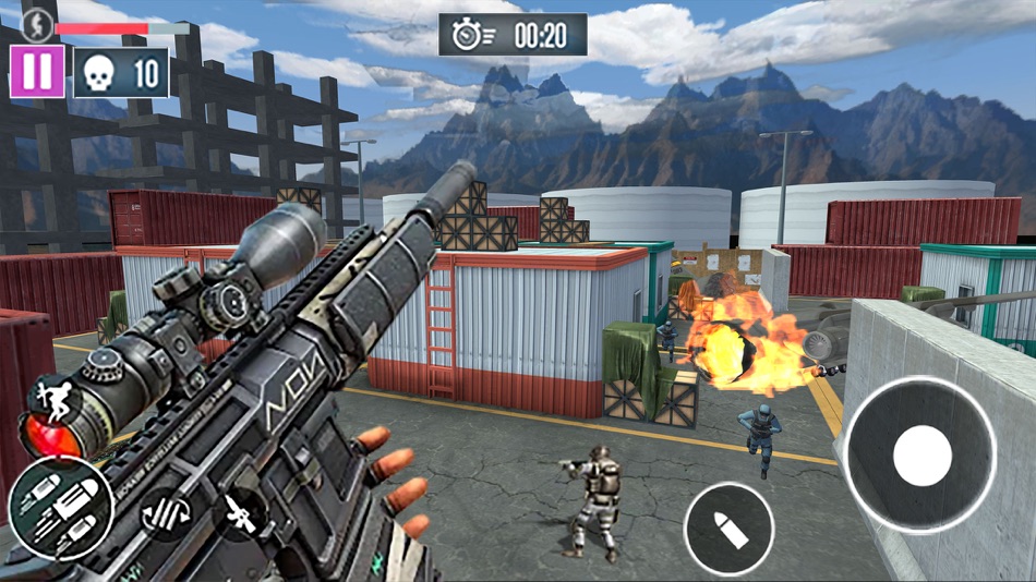#3. Secret Agent Commando Missions (iOS) Bởi: Laeeque Ahmad