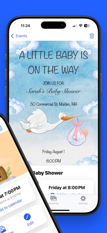 dateit: RSVP and Invitations Screenshot 2 of 7