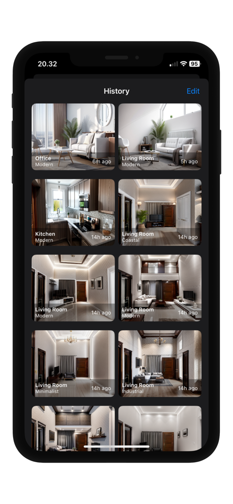 Interior AI Room Makeover Result