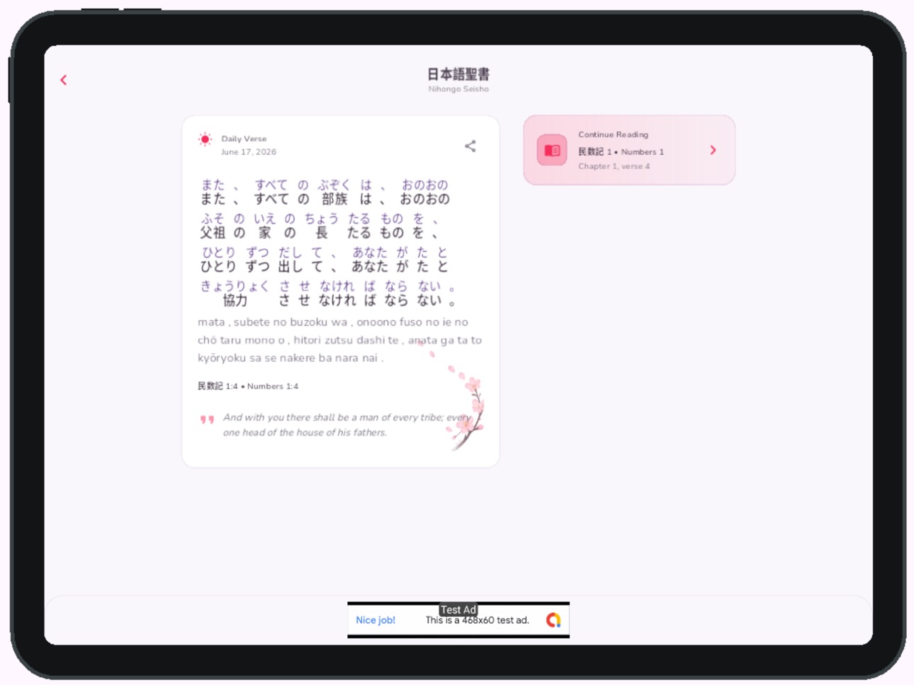iPad screenshot