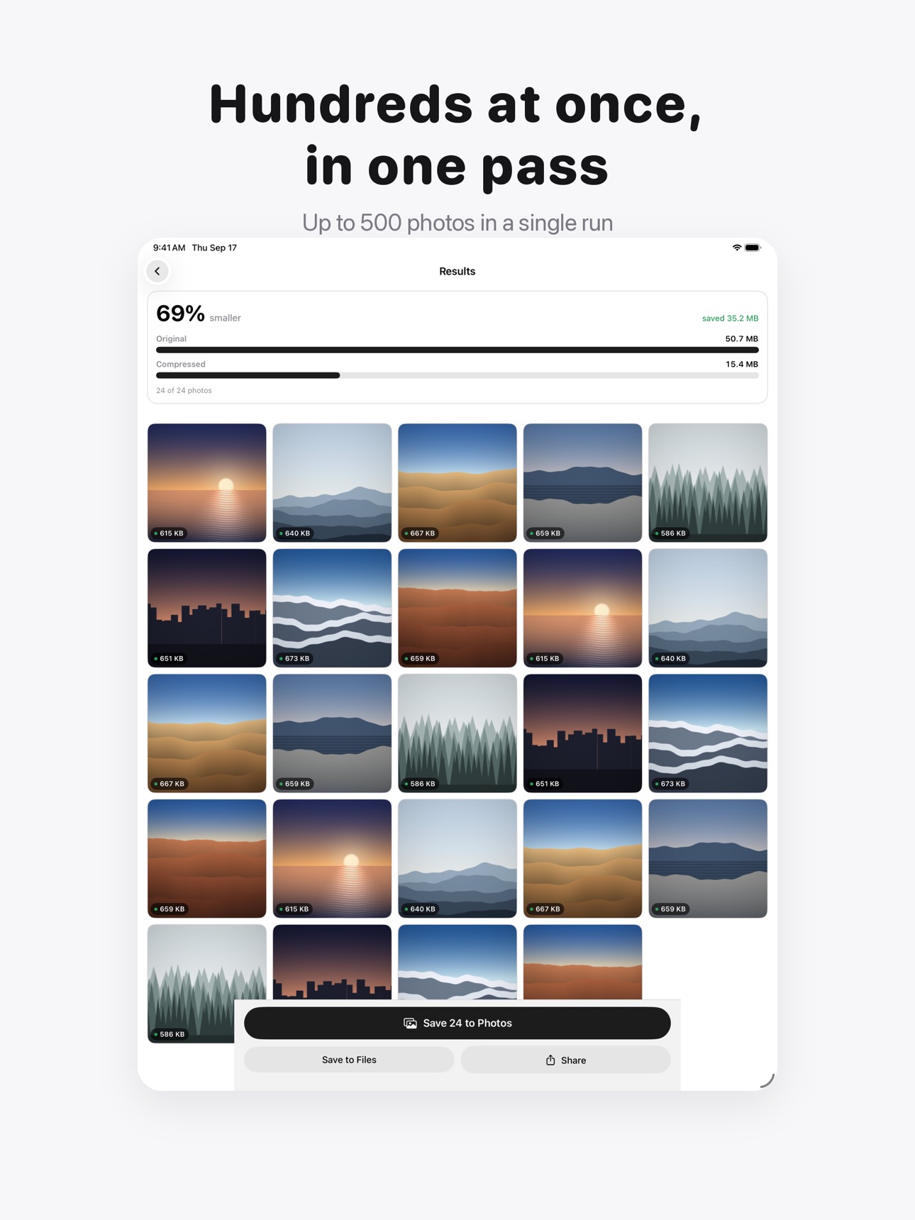 Screenshot 9 of Compress: Photos & Videos