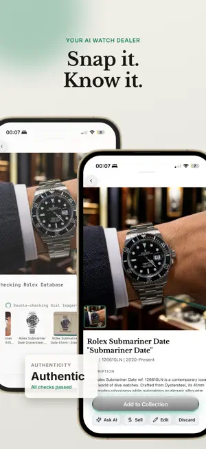 Patina AI - Watch Identifier screenshot 1