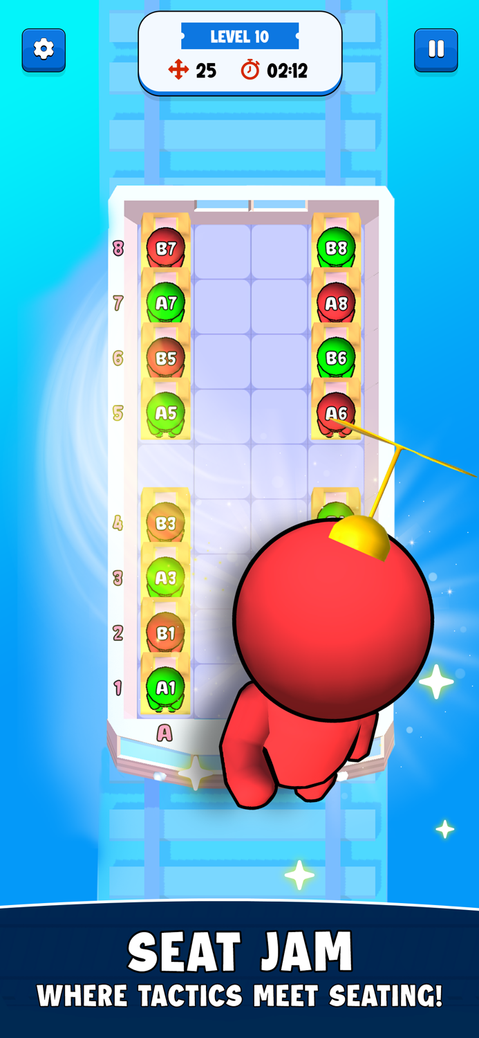 Bus Seat Jam Master 3D