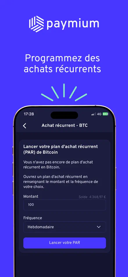 Paymium app screenshot 3