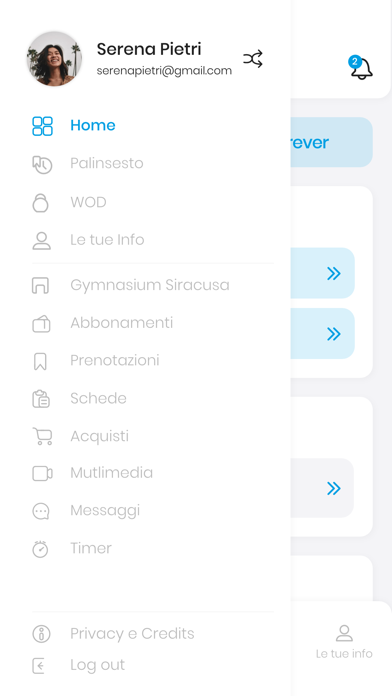 Gymnasium Fit Screenshot