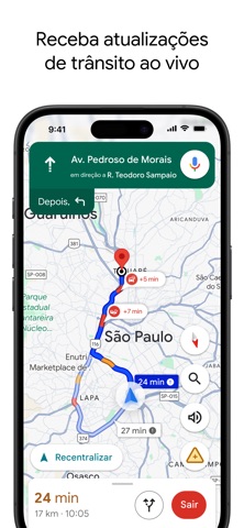 Google Maps App Store preview screenshot 2