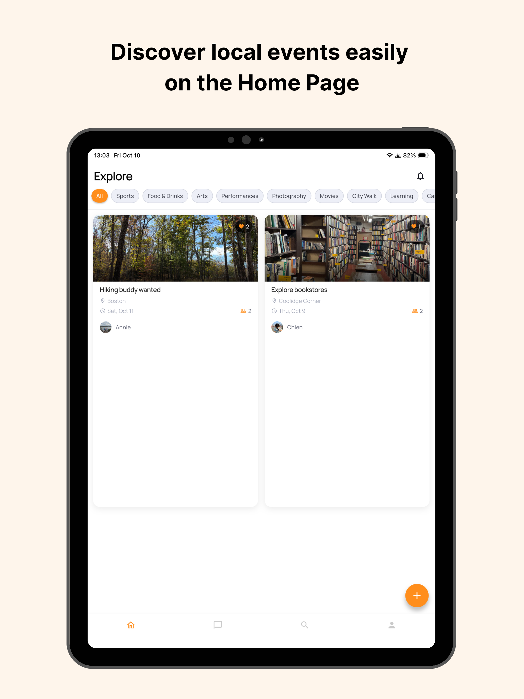Bloomly: Boston Event Meetups screenshot 6