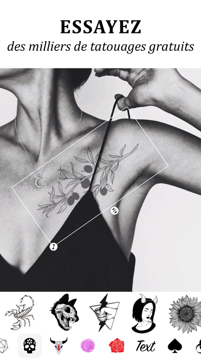 Screenshot #1 pour Tattoo AI: simulateur tatouage