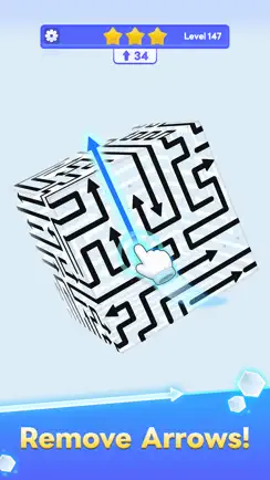 CubeAway - 3DPuzzle iPhone image 1