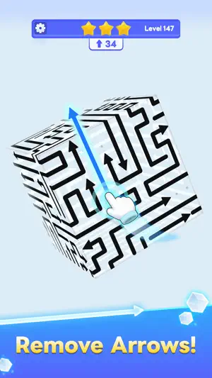CubeAway - 3DPuzzle screenshot 1