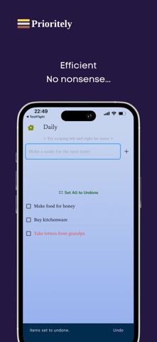 Prioritely - Task Manager Screenshot 4 of 4