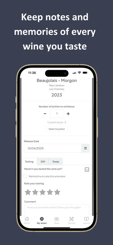 Viniou – Wine Cellar App screenshot 7 of 10