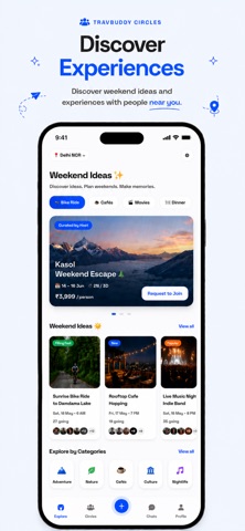 TravBuddy: AI Travel Planner iPhone screenshot